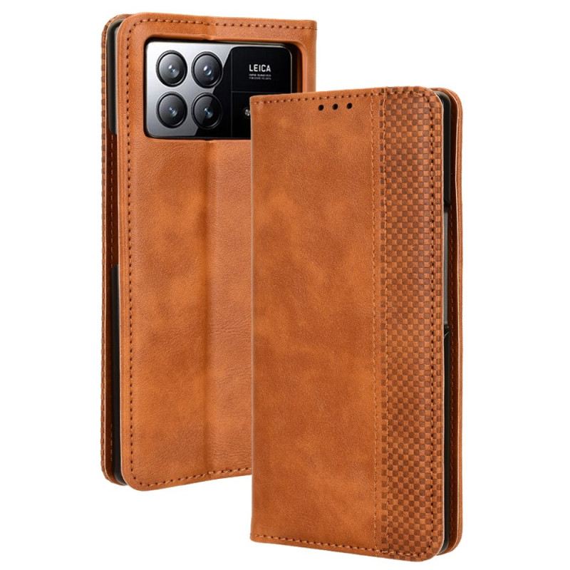 Flip Case Für Xiaomi Mix Fold 3 Vintage-fries