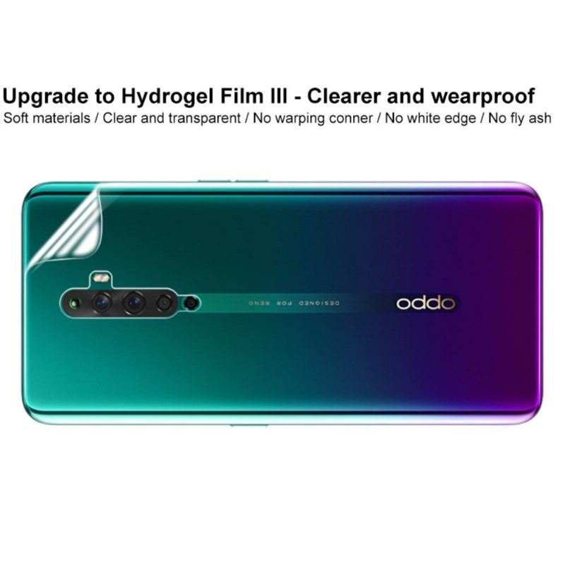 2 Hydrogel-Rückenschutzfolien Für Oppo Reno 2Z