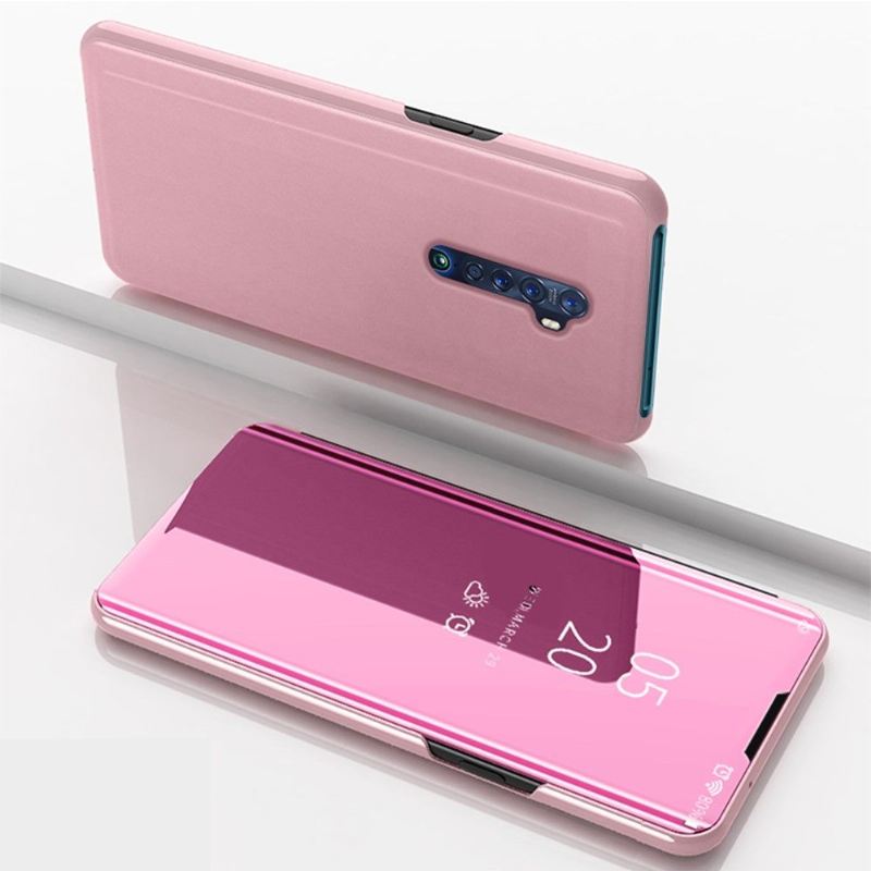 Hülle Für Oppo Reno2 Z Flip Case Spiegeleffekt