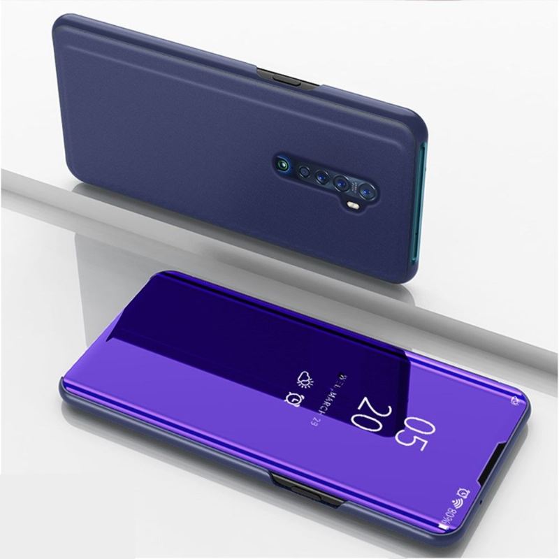 Hülle Für Oppo Reno2 Z Flip Case Spiegeleffekt