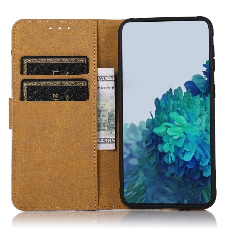 Flip Case Für Xiaomi 13 Blühender Baum