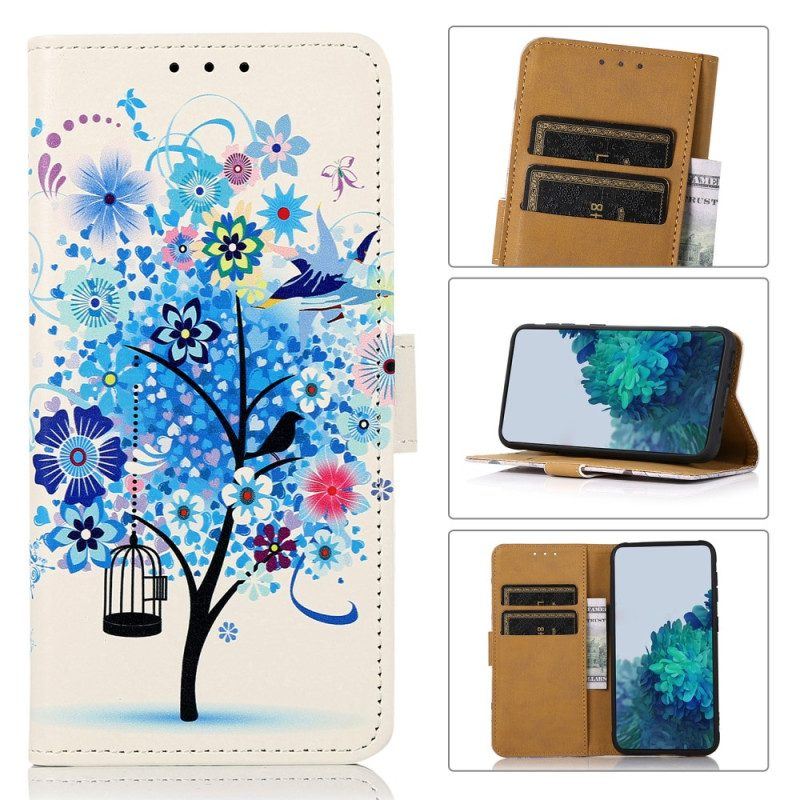 Flip Case Für Xiaomi 13 Blühender Baum