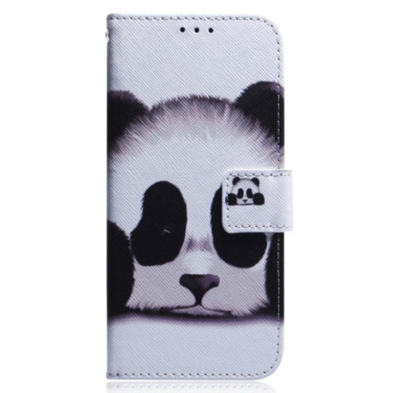 Flip Case Für Xiaomi 13 Mit Kordel Riemchenpanda