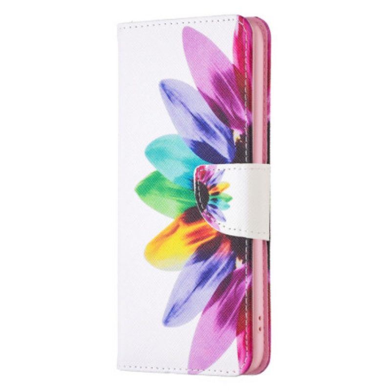 Lederhüllen Für Xiaomi 13 Aquarellblume