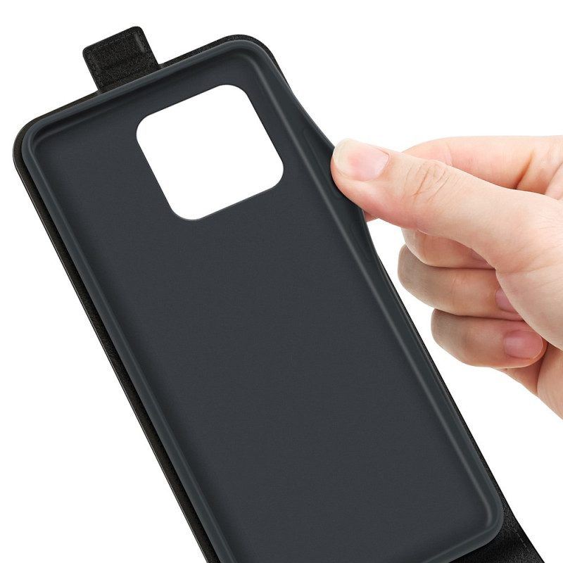 Lederhüllen Für Xiaomi 13 Flip Case Vertikale Klappe