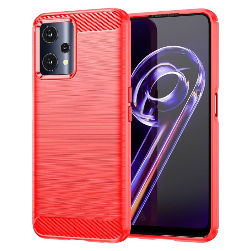 Handyhülle Für Realme 9 Pro Silikon Gebürsteter Effekt