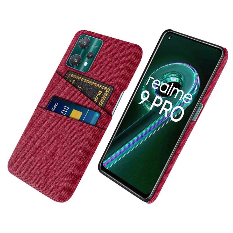 Hülle Für Realme 9 Pro Stoffkartenhalter