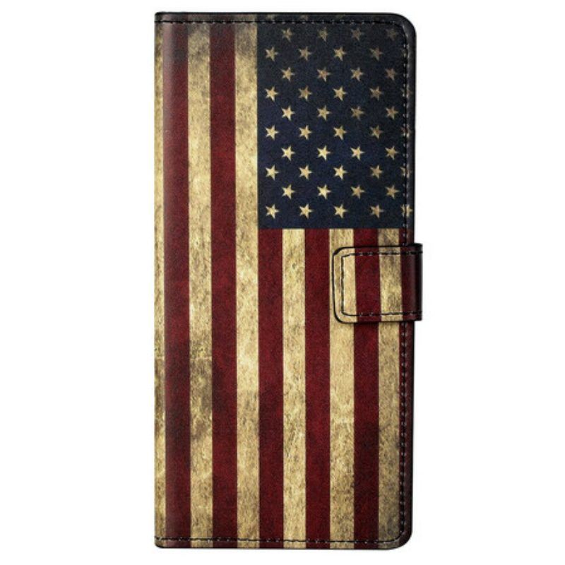 Flip Case Für OnePlus Nord CE 5G Amerikanische Flagge