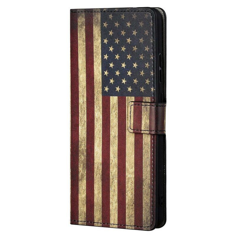 Flip Case Für OnePlus Nord CE 5G Amerikanische Flagge