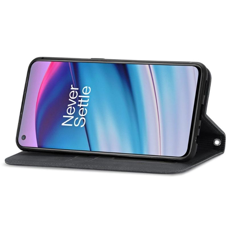 Flip Case Für OnePlus Nord CE 5G Business-retro