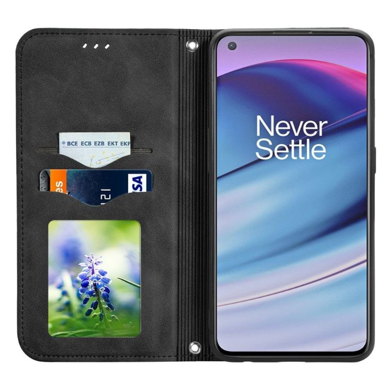 Flip Case Für OnePlus Nord CE 5G Business-retro