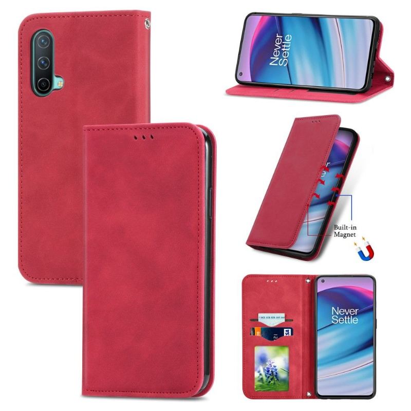 Flip Case Für OnePlus Nord CE 5G Business-retro