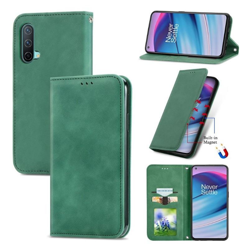 Flip Case Für OnePlus Nord CE 5G Business-retro