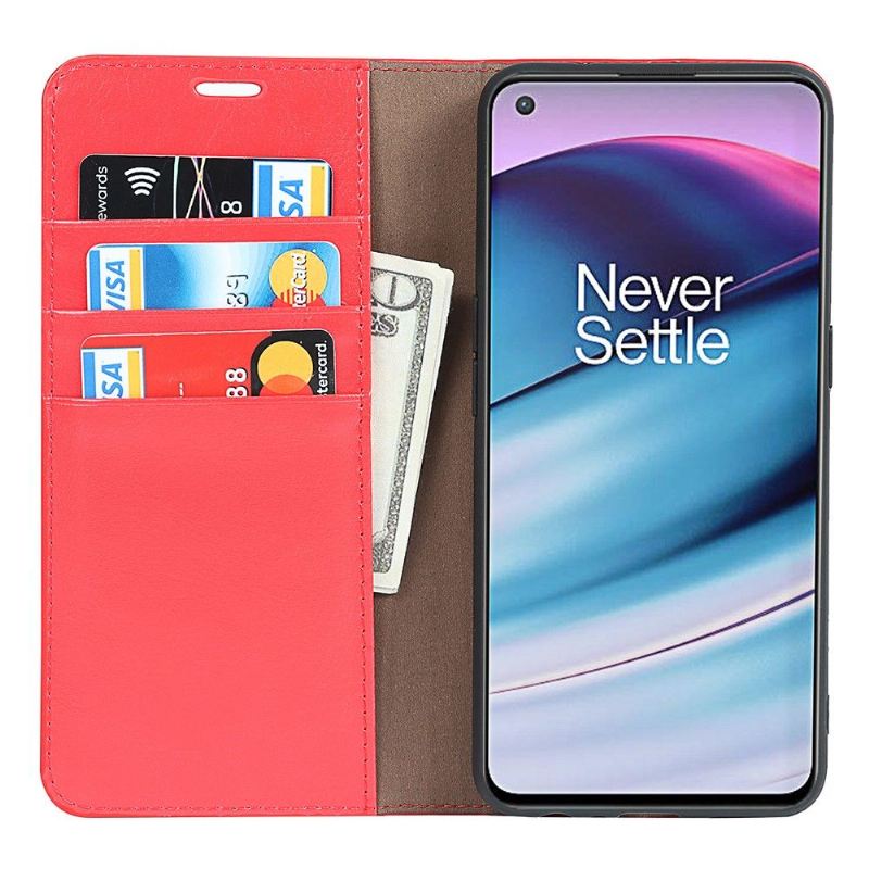 Flip Case Für OnePlus Nord CE 5G Lederkartenhalter Mit Stützfunktion