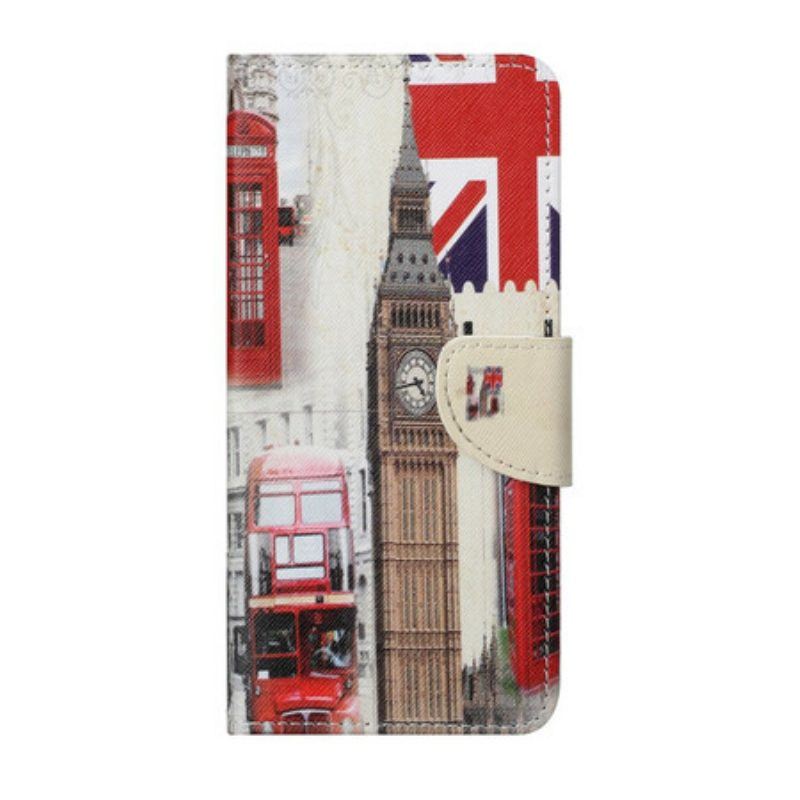 Flip Case Für OnePlus Nord CE 5G Londoner Leben