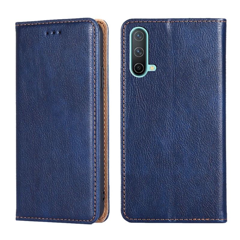 Handyhülle Für OnePlus Nord CE 5G Flip Case Reines Kunstleder