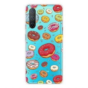 Hülle Für OnePlus Nord CE 5G Ich Liebe Donuts