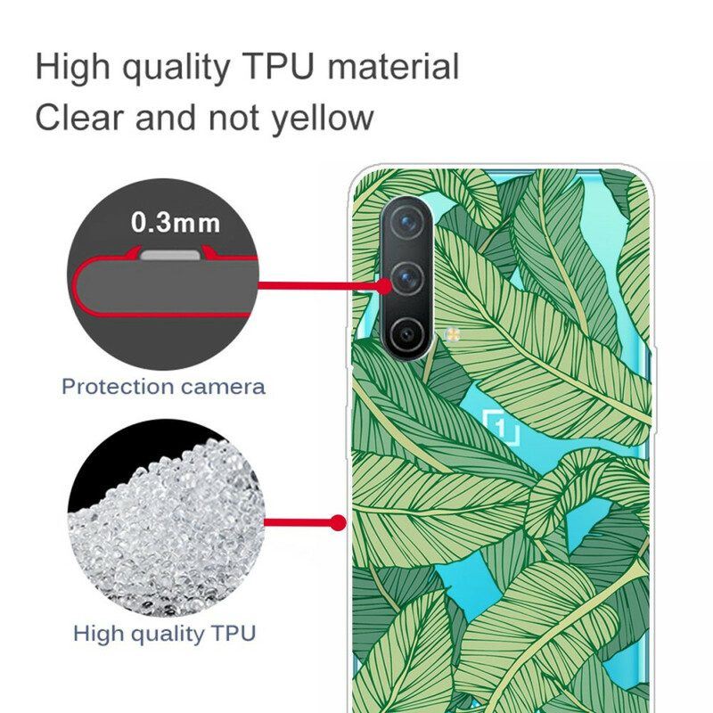 Hülle Für OnePlus Nord CE 5G Transparente Diagrammblätter