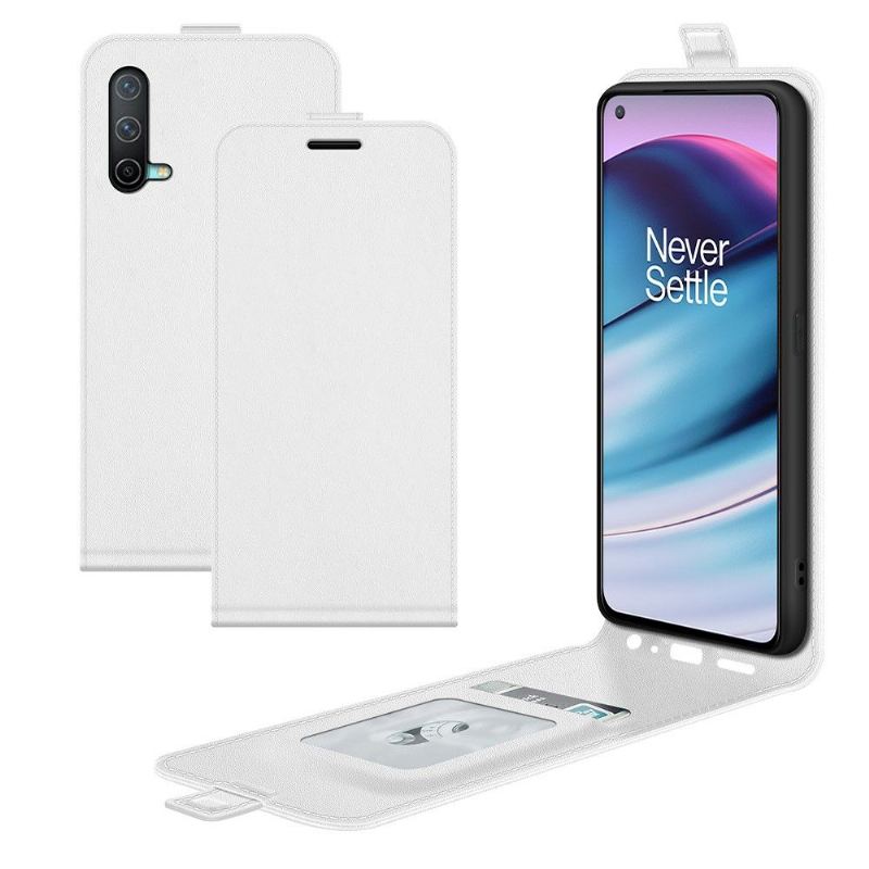 Lederhüllen Für OnePlus Nord CE 5G Flip Case Vertikales Kunstleder