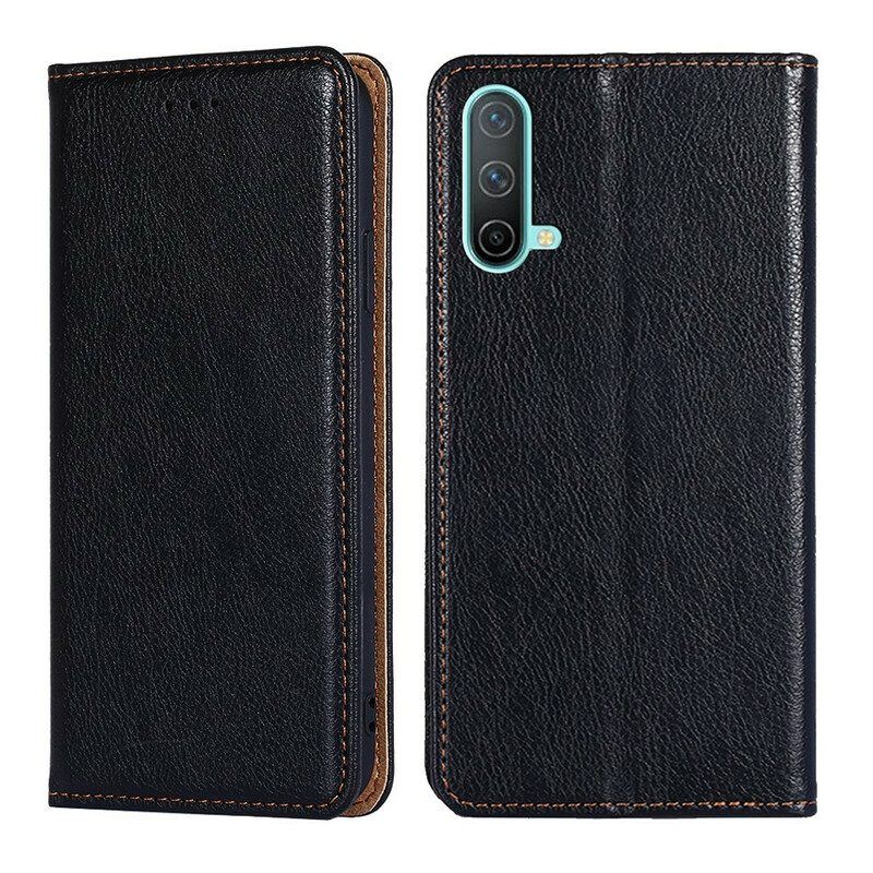 Schutzhülle Für OnePlus Nord CE 5G Flip Case Echtes Leder