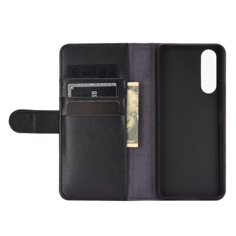 Flip Case Für Sony Xperia 5 II Premium-leder