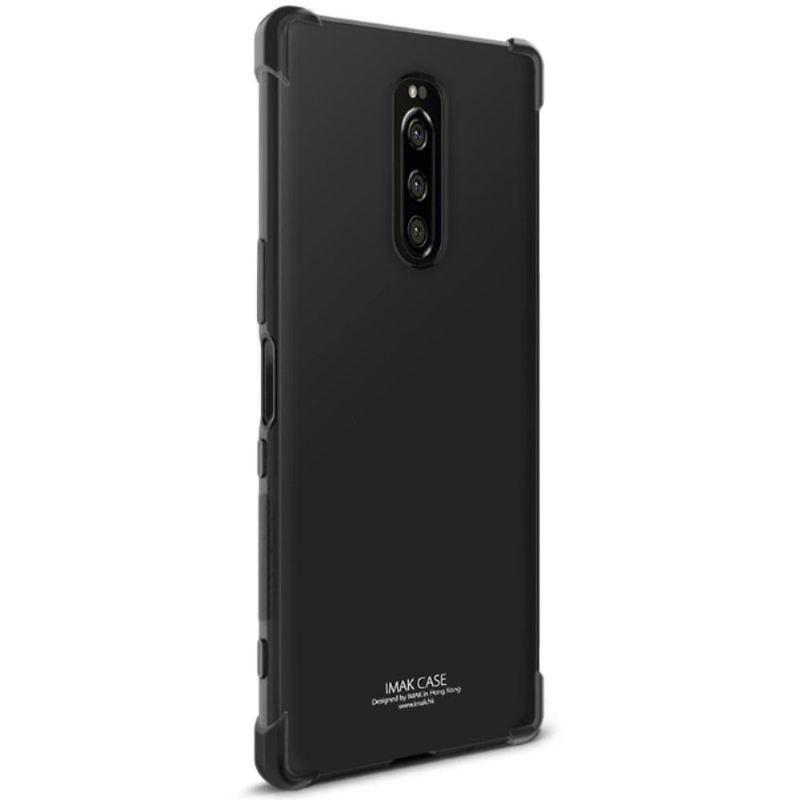 Hülle Für Sony Xperia 1 Klassenschutz - Black Metal