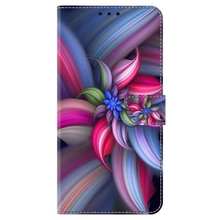 Lederhüllen Google Pixel 9 Pro Xl Handyhülle Bunte Blumen