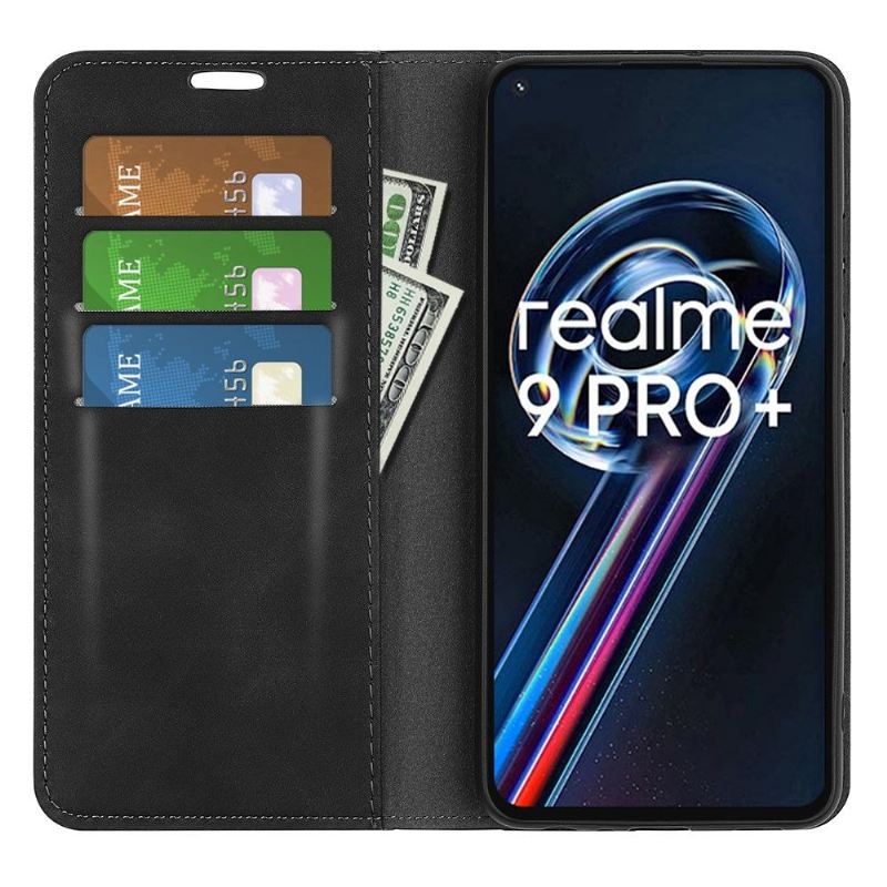 Case Für Realme 9 Pro Plus Standfunktion Aus Kunstleder