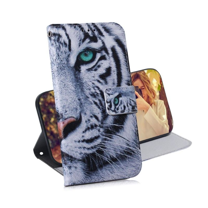 Case Für Realme 9 Pro Plus Weißer Tiger