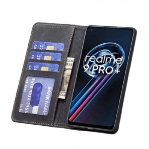 Flip Case Für Realme 9 Pro Plus Flip Case Binfen Color Flip Kunstleder