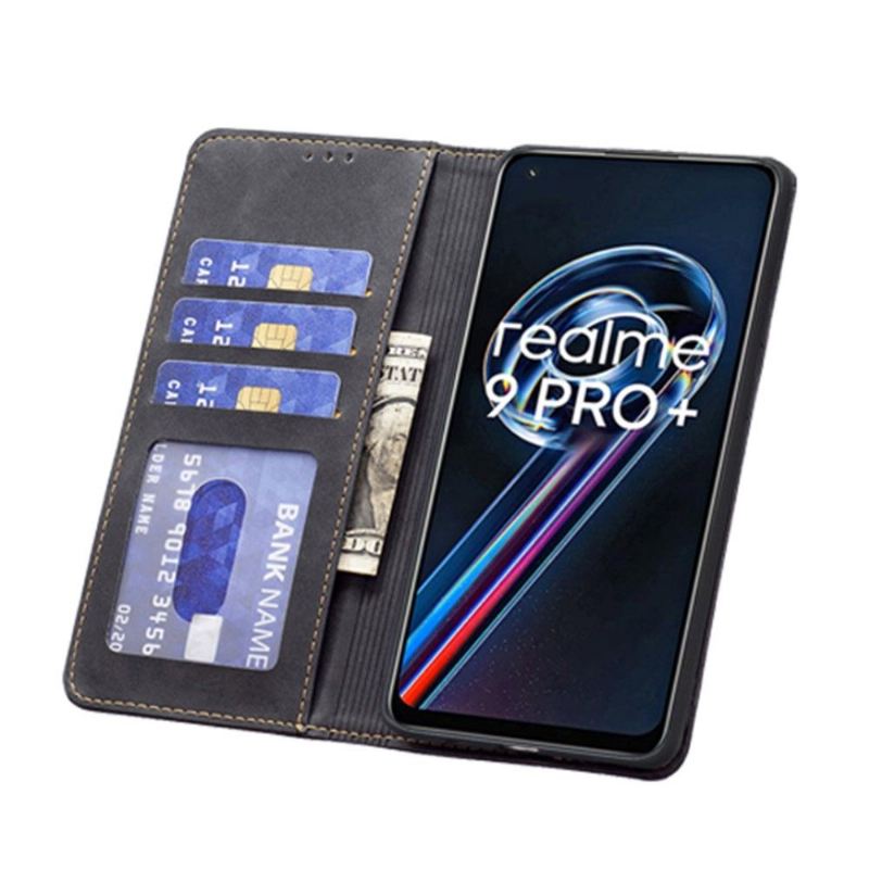 Flip Case Für Realme 9 Pro Plus Flip Case Binfen Color Flip Kunstleder