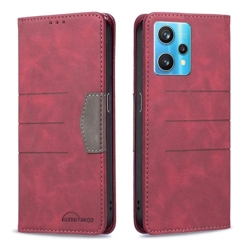 Flip Case Für Realme 9 Pro Plus Flip Case Binfen Color Flip Kunstleder