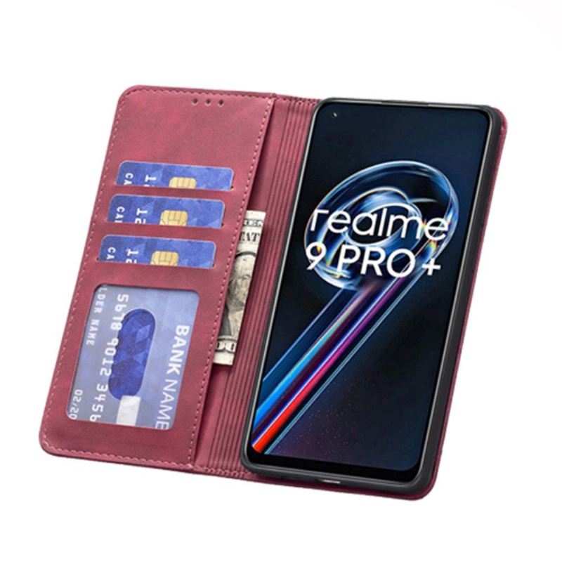 Flip Case Für Realme 9 Pro Plus Flip Case Binfen Color Flip Kunstleder