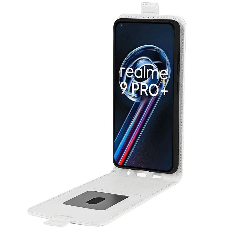 Flip Case Für Realme 9 Pro Plus Flip Case Vertikales Kunstleder