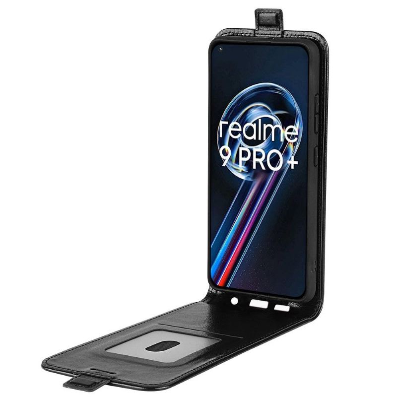 Flip Case Für Realme 9 Pro Plus Flip Case Vertikales Kunstleder