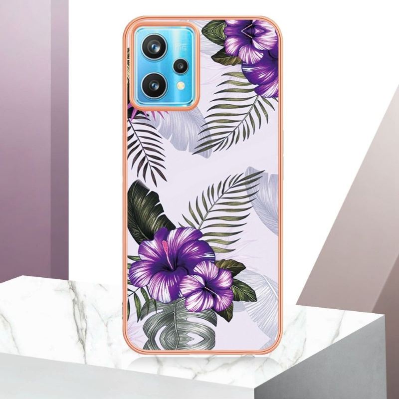 Handyhülle Für Realme 9 Pro Plus Exotische Blumen