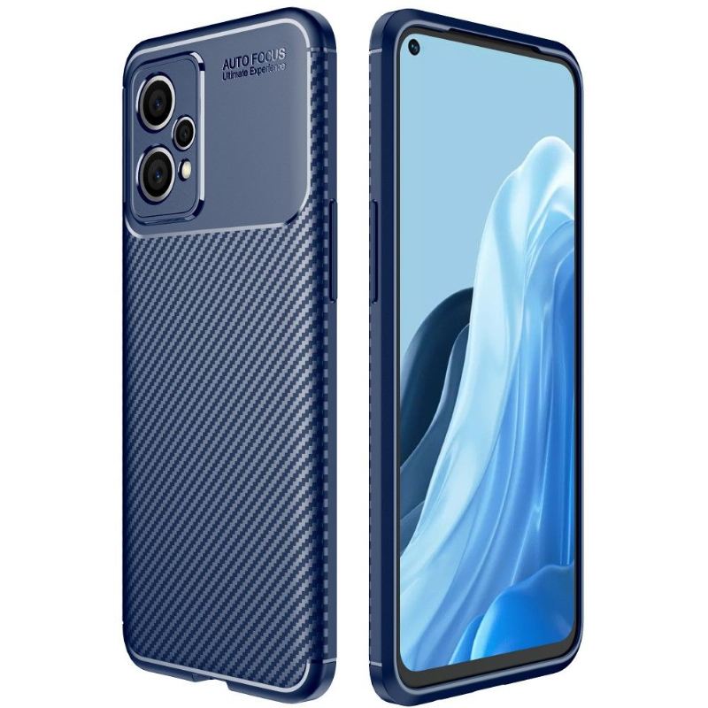 Handyhülle Für Realme 9 Pro Plus Schutzhülle Kohlefaser-stil