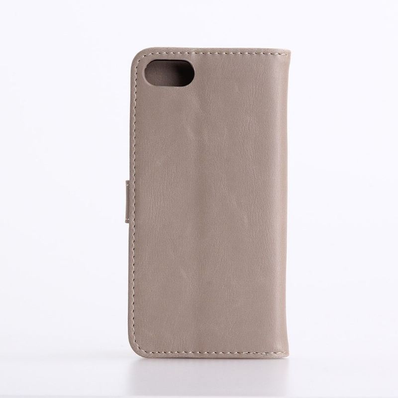 Case Für iPhone SE 2022 Flip Case Retro-leder-effekt