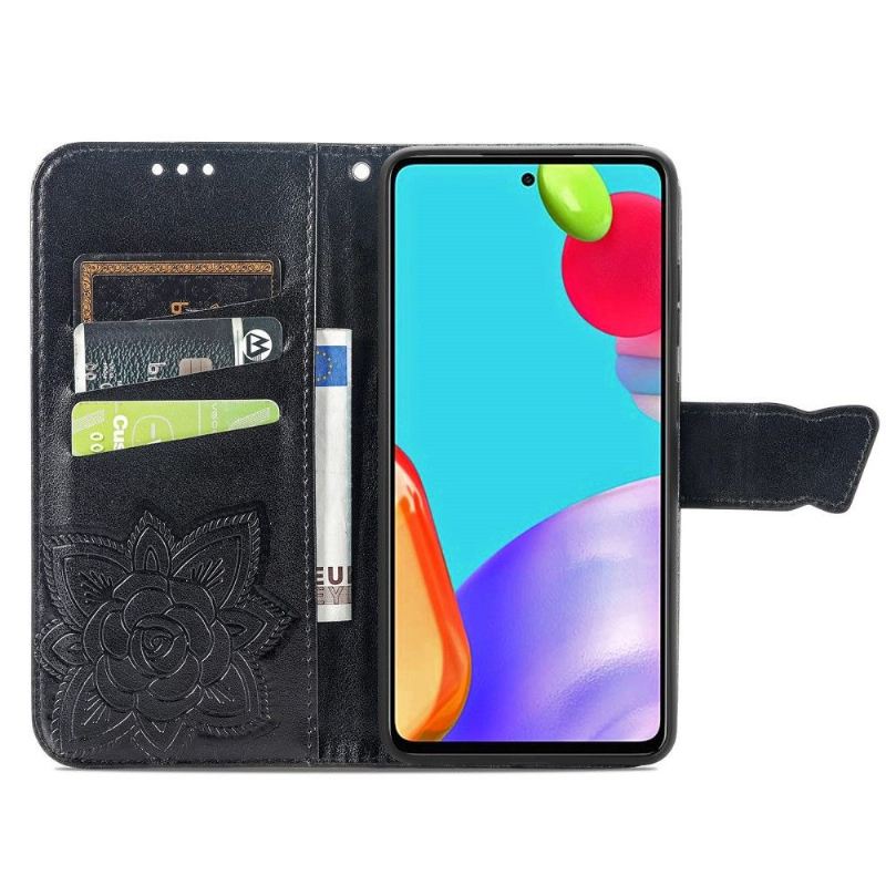 Case Für Samsung Galaxy A72 4G / A72 5G Reliefschmetterling