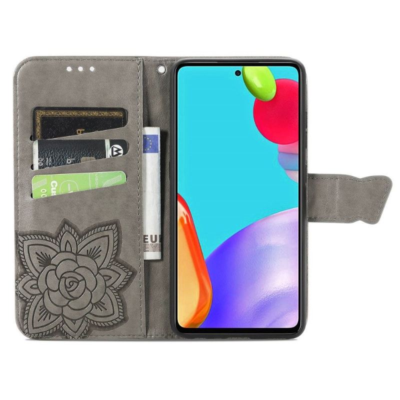 Case Für Samsung Galaxy A72 4G / A72 5G Reliefschmetterling