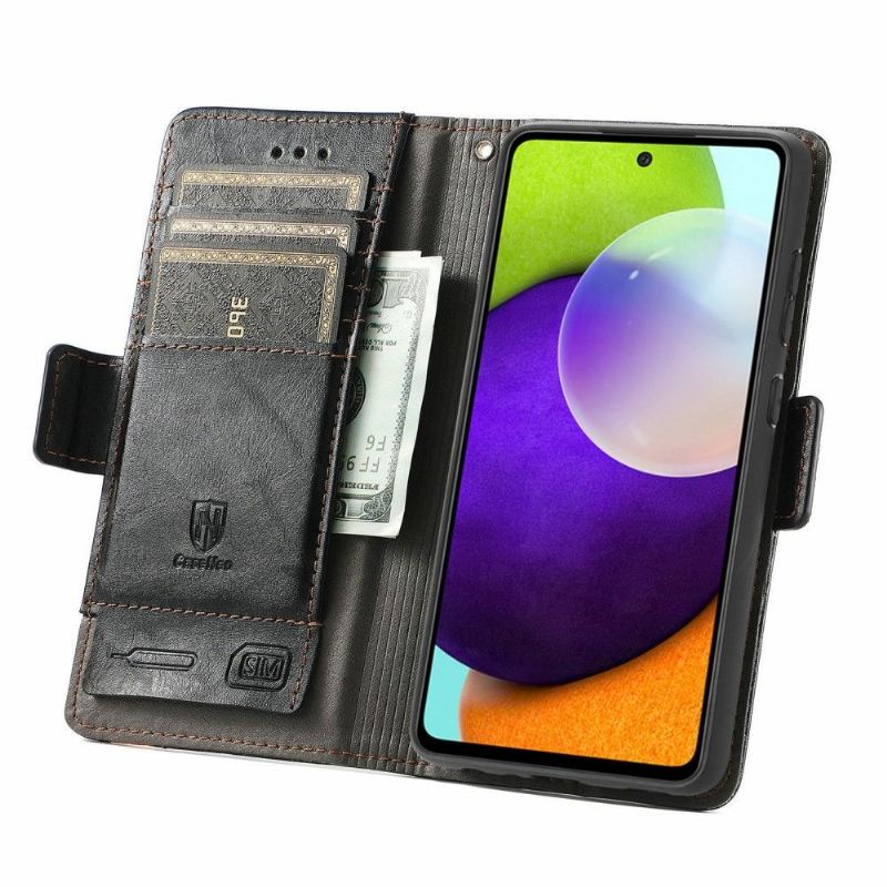 Flip Case Für Samsung Galaxy A72 4G / A72 5G Flip Case Geschäft Umdrehen