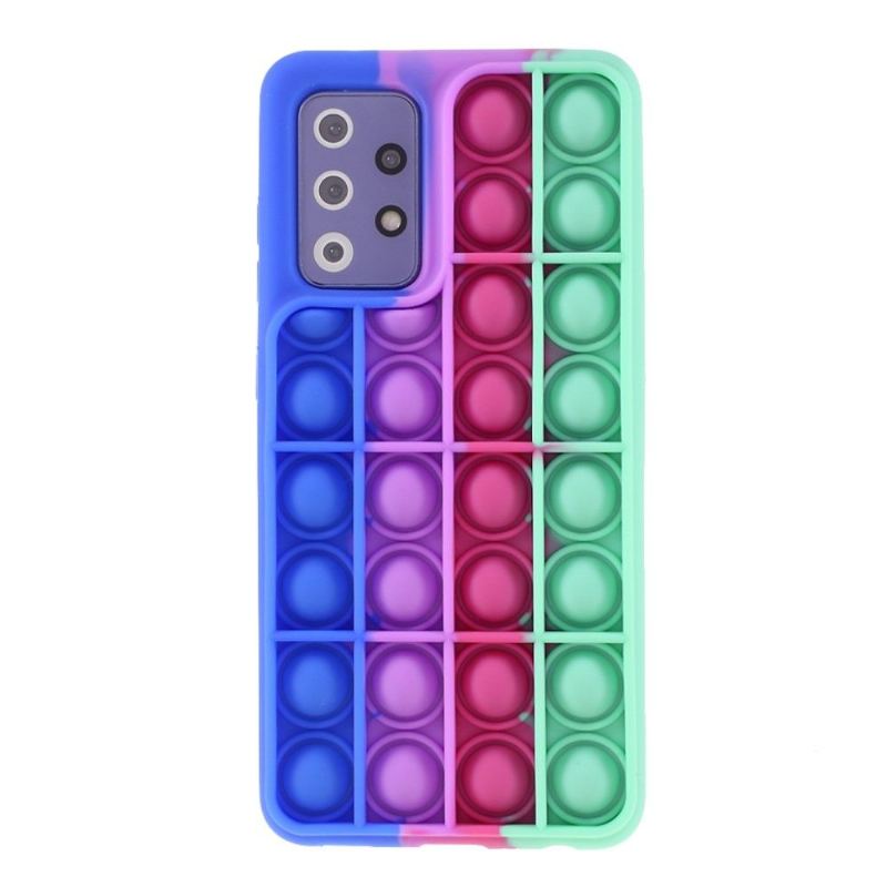 Hülle Für Samsung Galaxy A72 4G / A72 5G Pop It Fidget Spielzeug - Mehrfarbig