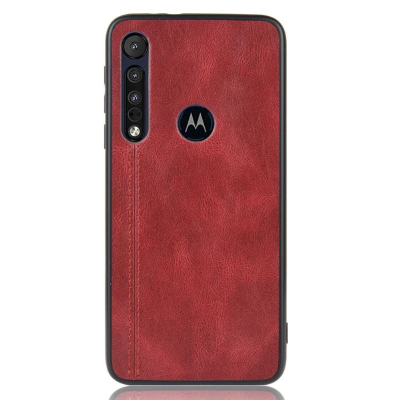 Handyhülle Für Motorola Moto G8 Plus Ledereffekt