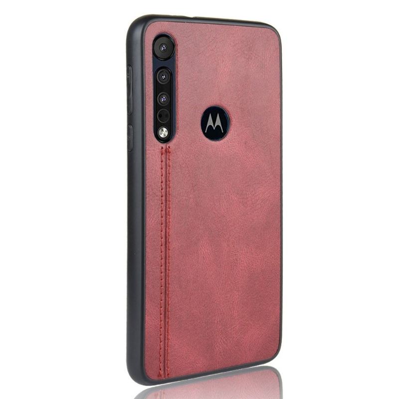 Handyhülle Für Motorola Moto G8 Plus Ledereffekt