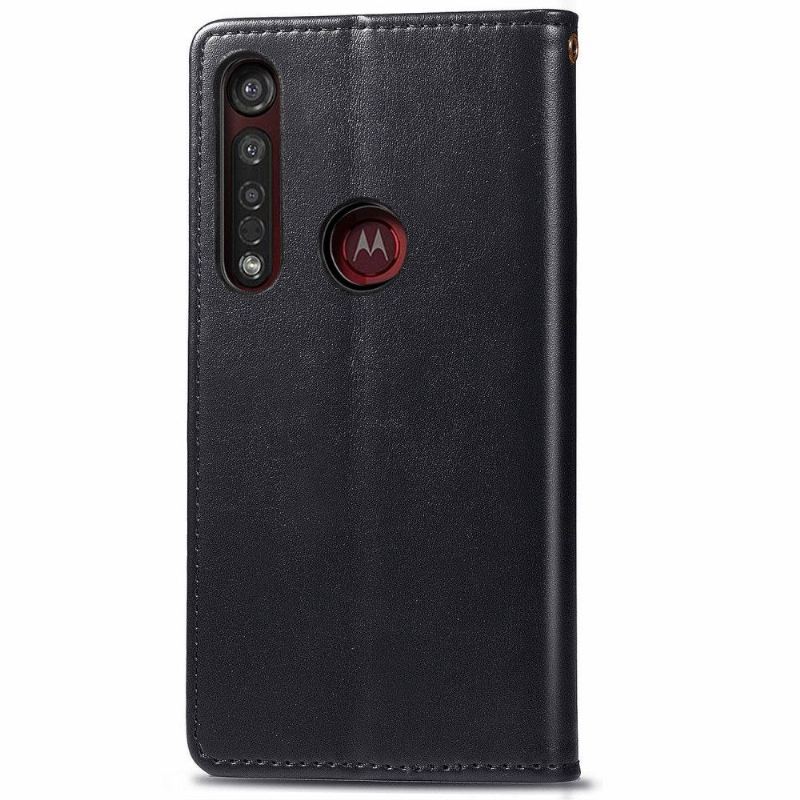 Lederhüllen Für Motorola Moto G8 Plus Schutzhülle Indila Kartenetui Aus Kunstleder