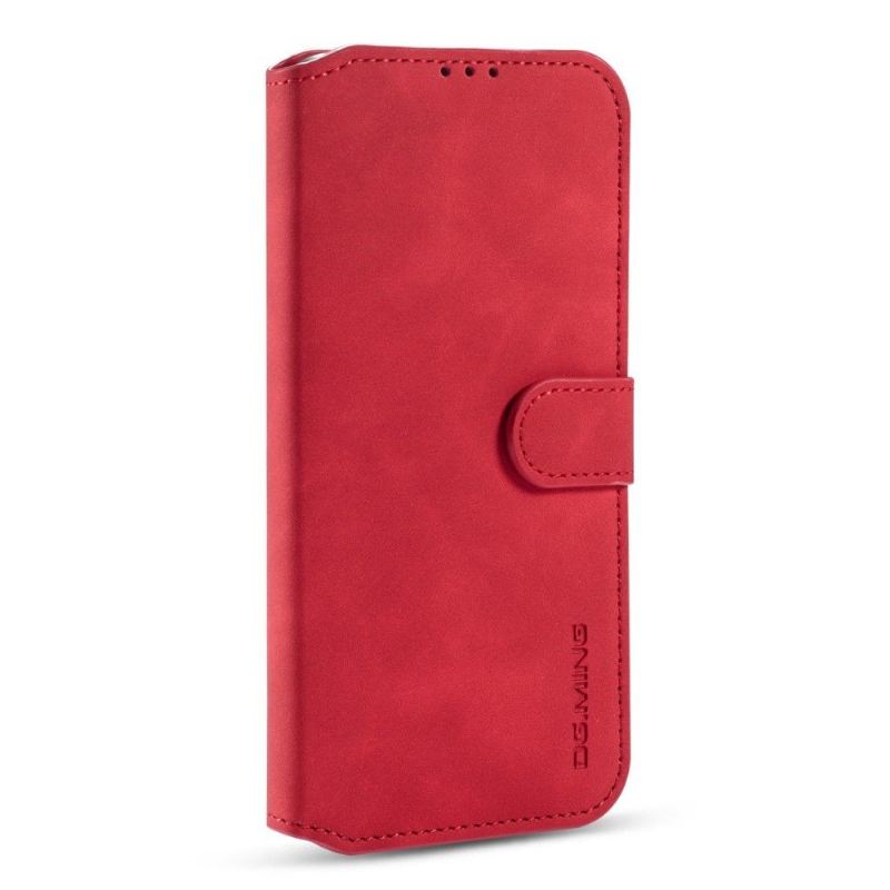 Flip Case Für Poco X3 / X3 Pro / X3 NFC Dg Ming Retro-stil