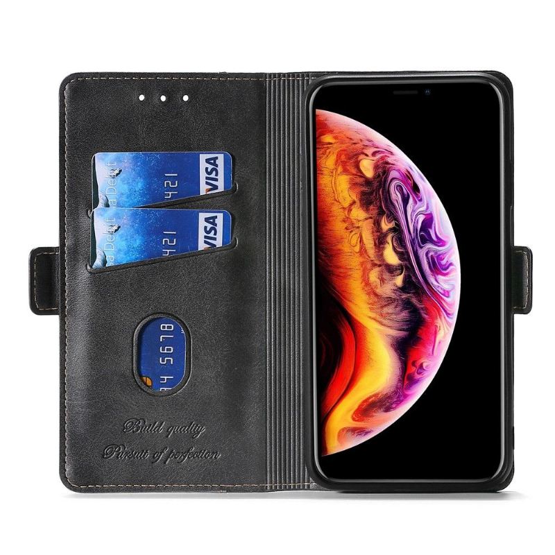 Flip Case Für Poco X3 / X3 Pro / X3 NFC Keyunfei Kunstleder Zweifarbig