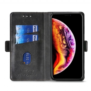 Flip Case Für Poco X3 / X3 Pro / X3 NFC Keyunfei Kunstleder Zweifarbig