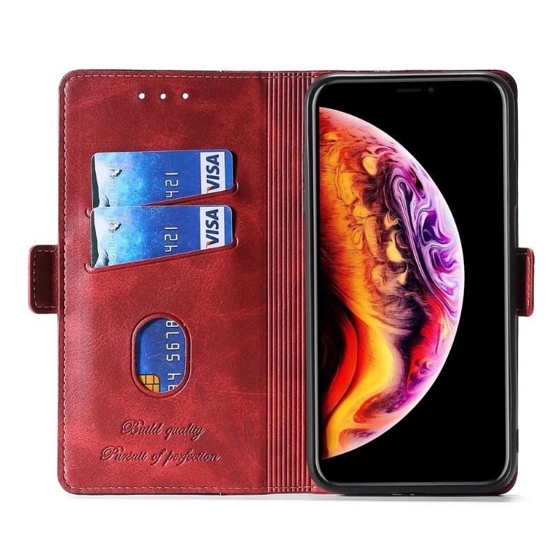 Flip Case Für Poco X3 / X3 Pro / X3 NFC Keyunfei Kunstleder Zweifarbig