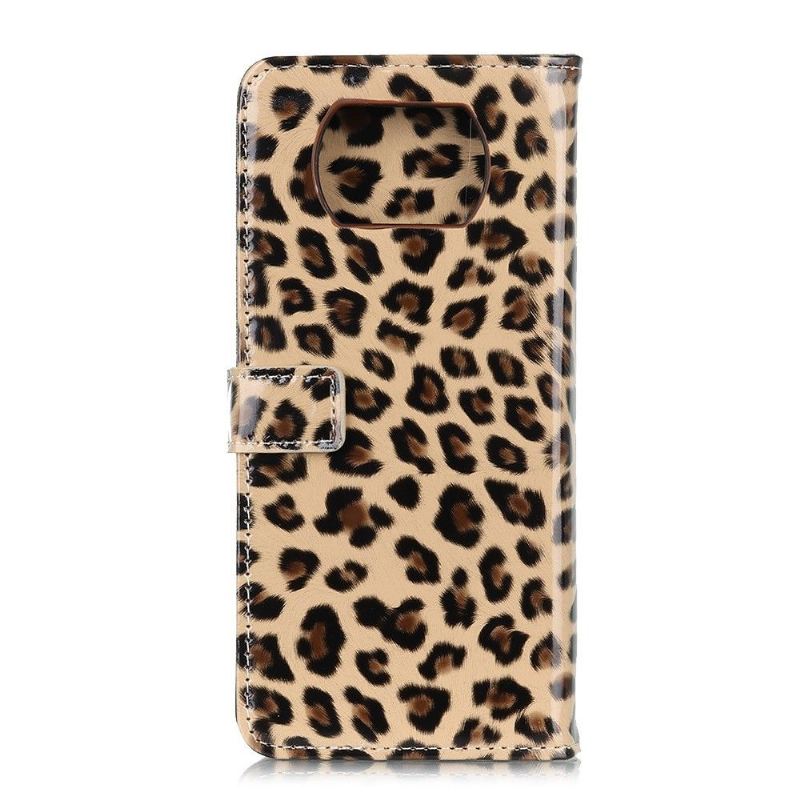 Flip Case Für Poco X3 / X3 Pro / X3 NFC Kunstleder Im Leoparden-stil